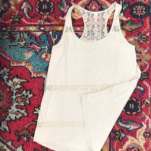 Sun & Shadow Suede Tank Top